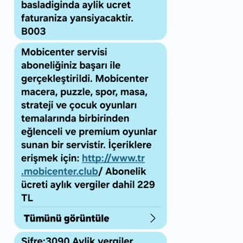 İzinsiz Başlatılan Abonelikler Ve Haksız Ödeme Talebi
