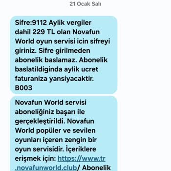 İzinsiz Başlatılan Abonelikler Ve Haksız Ödeme Talebi