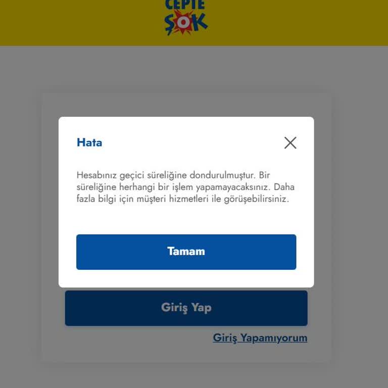 Şok Marketler Uygulaması Ve Müşteri Hizmetleri Hayal Kırıklığı!