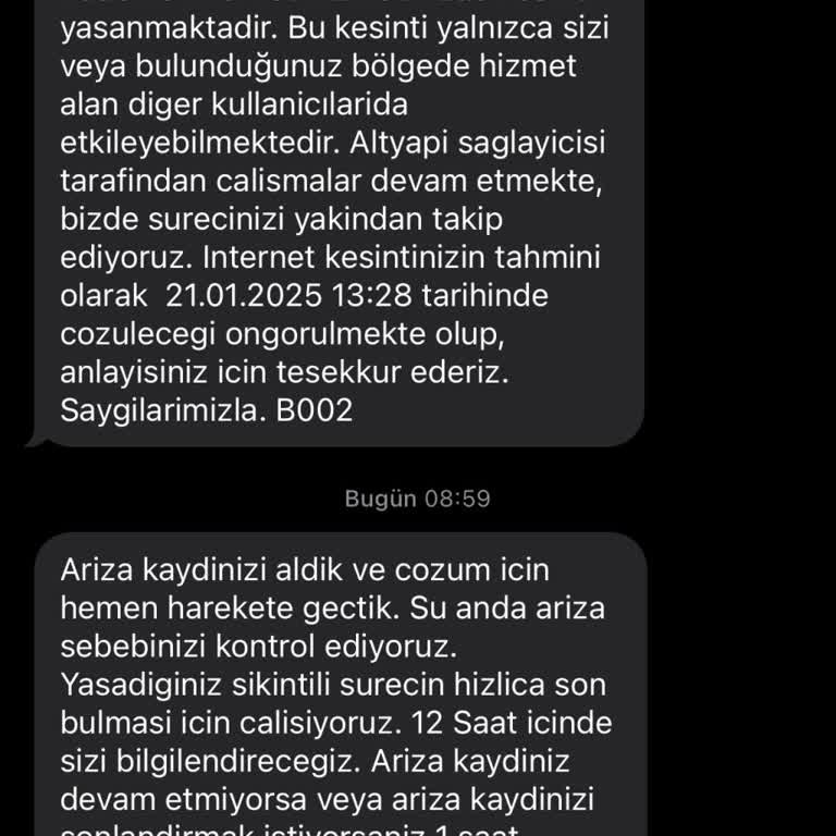 Bilgilendirme Eksikliği Ve Süregelen İnternet Kesintisi