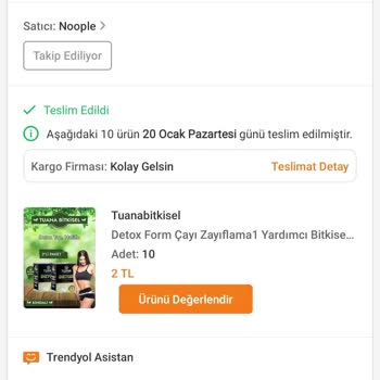 Yanlış Ürün Gönderimi: Bitki Çayı Yerine Kahve Geldi