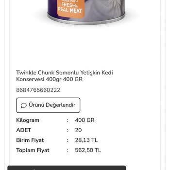 Eksik Kedi Maması Ve İlgisiz Müşteri Hizmetleri