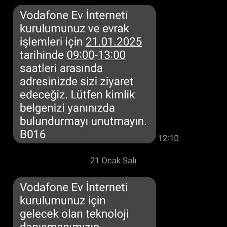 Vodafone Ev İnterneti Kurulumunda Sorunlar