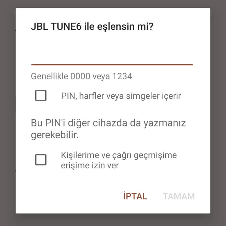 JBL 660BT Kulaklık Eşleşme Sorunu