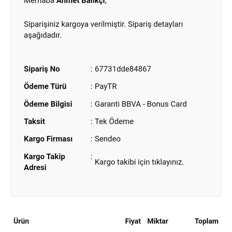 Kargolanmayan Ürün Ve İletişimsizlik Sorunu