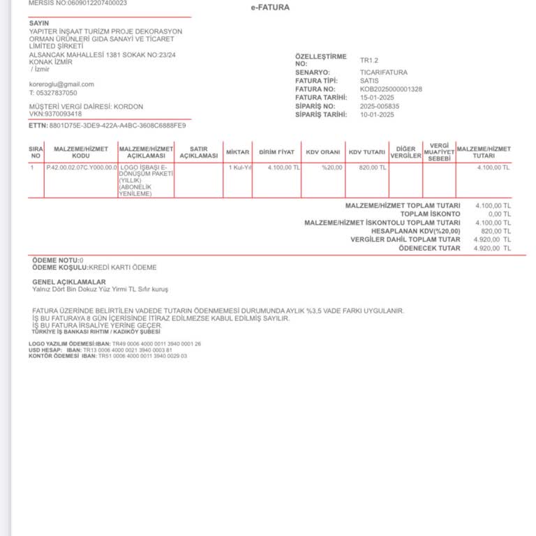 Yanıltıcı Fatura Ve İletişim Sorunları