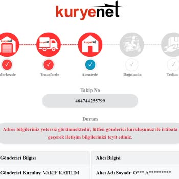 Kuryenet Adres Yetersizliği Ve İletişim Sorunu
