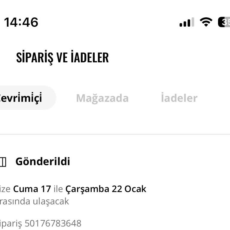 UPS Kargo İle Stradivarius Alışverişinde 16 Günlük Gecikme