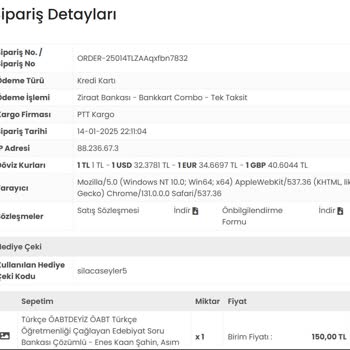 Sipariş Gecikti, Eğitim Planlarım Aksıyor