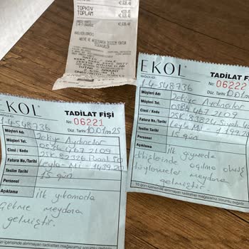 Ekol'den Aldığım Ürünlerde Hayal Kırıklığı