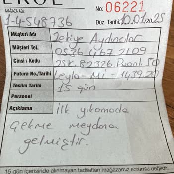 Ekol'den Aldığım Ürünlerde Hayal Kırıklığı