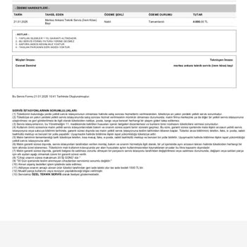 Electrolux Servisinde Aparat Sorunu Ve Yanıltıcı Bilgilendirme