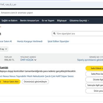Amazon'da İade Sürecinde Yaşanan Sorunlar