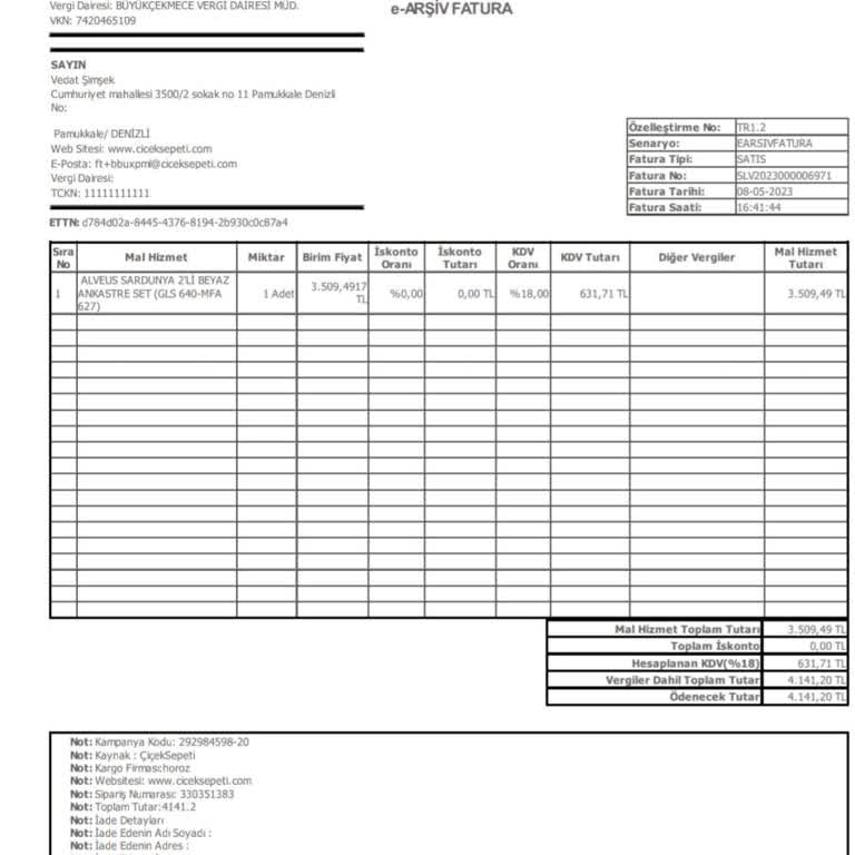 Alveus Ankastre Fırın Garantisi İçin Gereksiz Bürokrasi