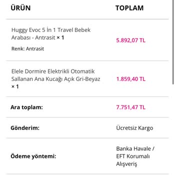 Bebekolik İletişim Sorunları Ve Sipariş Takibi