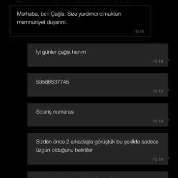 Zara Online Mağaza Sipariş İptali Ve Müşteri Memnuniyetsizliği