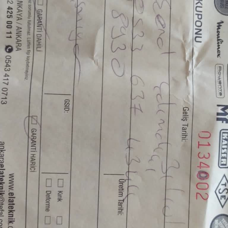 Rowenta Servis Ve Müşteri Hizmetleri İlgisizliği