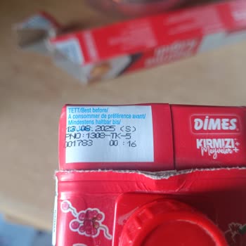 Dimes Gıda Kırmızı Meyve İçeceğinde Küf Şoku!