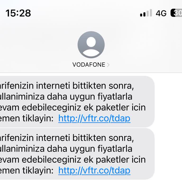 Vodafone'un Sınırsız Paket Yanıltmacası