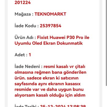 Yanlış Ürün Ve İletişim Sorunu