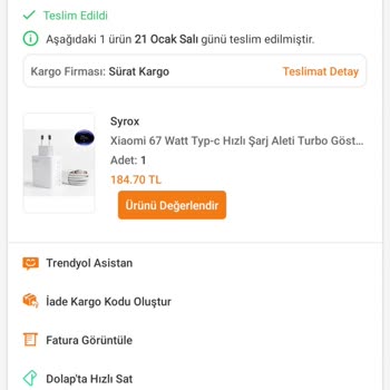 Yanıltıcı Ürün Ve Kargo Sorunu