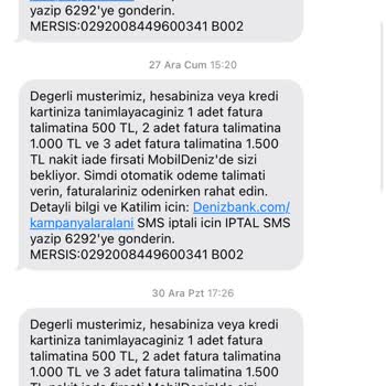 Denizbank Kampanya Karmaşası Ve İletişim Sorunları