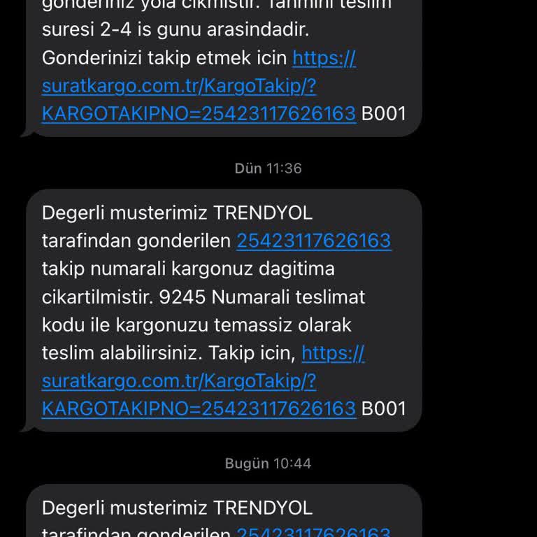 Sürat Kargo'nun Dağıtım Sorunu Ve İletişimsizliği