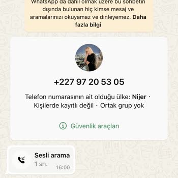 WhatsApp Üzerinden Gelen Yurt Dışı Aramalar Ve Güvenlik Endişeleri