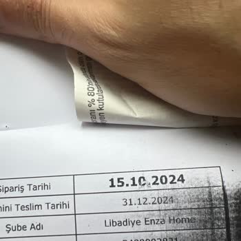 Enza Home Teslimat Gecikmesi Ve İletişim Sorunları