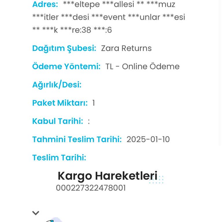 Evden Teslim Alımında Kargoist İle Yaşanan Sorunlar Ve İade Sürecinde Aksaklıklar