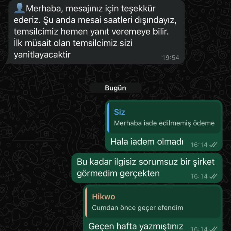 Sipariş Verdim, Ne Ürün Var Ne Para İadesi!