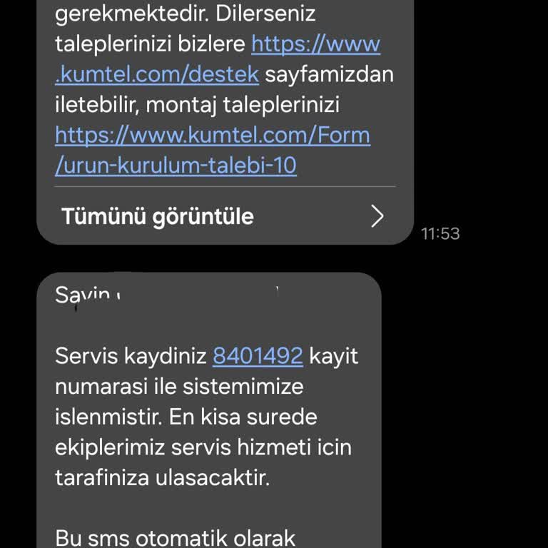 Kumtel Servis Randevuları Sürekli İptal Ediliyor