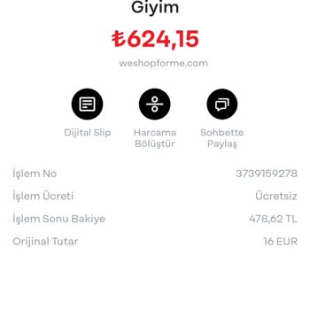 Weshopforme.com İzinsiz Para Çekimi Ve İade Talebi