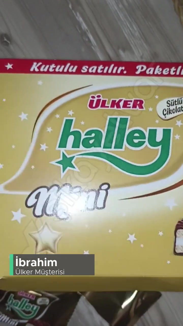 Ülker Halley Mini 24'lü Kutu Boş Paket Çıktı! videonun kapak resmi