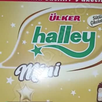 Ülker Halley Mini 24'lü Kutu Boş Paket Çıktı!