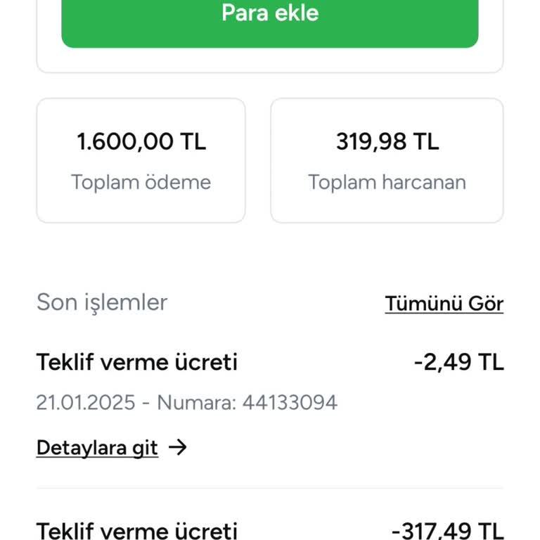 Yanlış Bakiye Seçimiyle Karşılaşılan Sorun