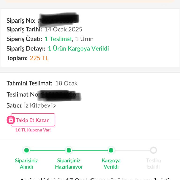 Teslimat Sorunları Ve İletişim Eksikliği