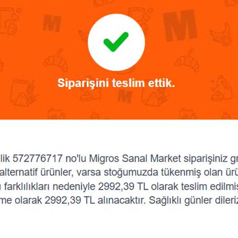 Migros Sanal Market'te Kampanya Mağduriyeti