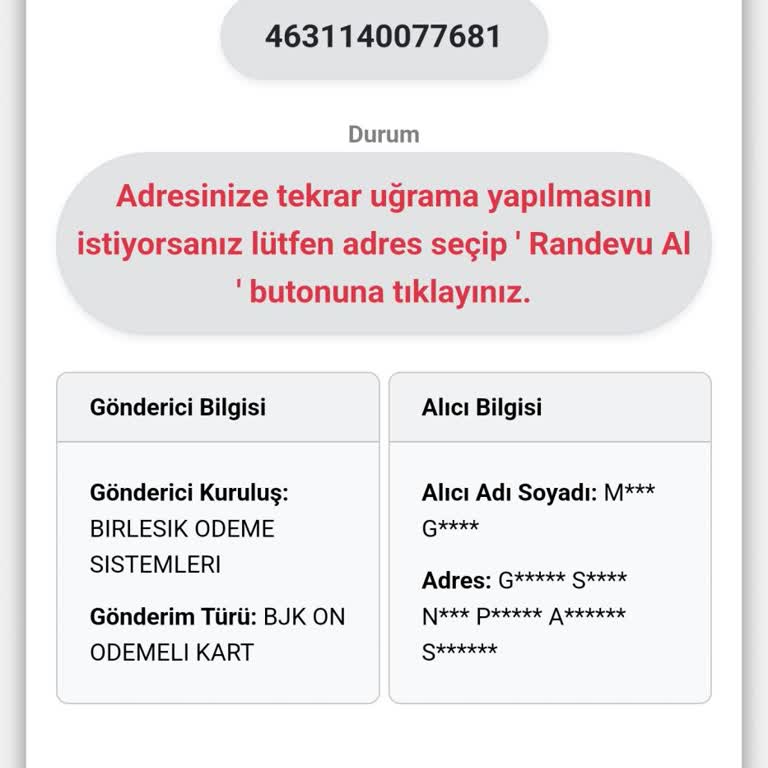 Kuryenet'in İlgisizliği Ve Teslimat Sorunu