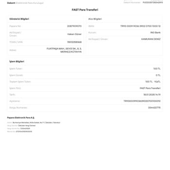 Yatırılan Paranın Akıbeti Belirsiz