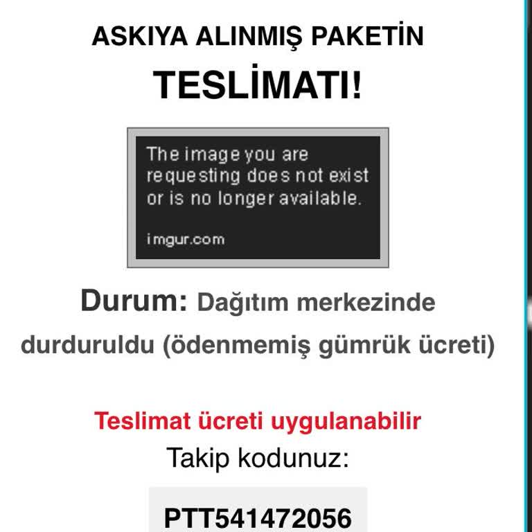 PTT Kargo Üzerinden Gelen Yanıltıcı Mesajlar