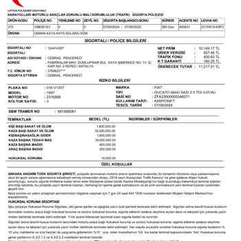 Sigorta İadesinde Belirsiz Kesinti