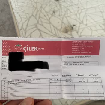 Çilek Mobilya'dan Aldığımız Yatakta Küflenme Sorunu
