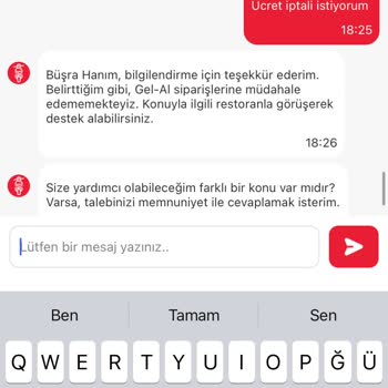 Yanlış Yönlendirme Ve İptal Sorunu