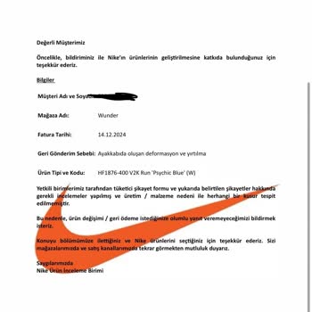 Nike Ayakkabıda Beklenmedik Yırtılma Ve Müşteri Hizmetleri Hayal Kırıklığı