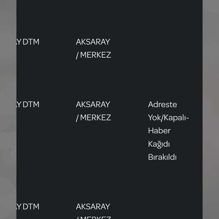 PTT Kargo Dağıtım Sorunları Ve Yanıltıcı Bilgilendirme