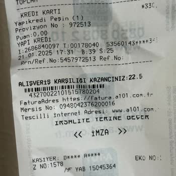 A101 Market Kasiyerinin Saygısız Davranışı