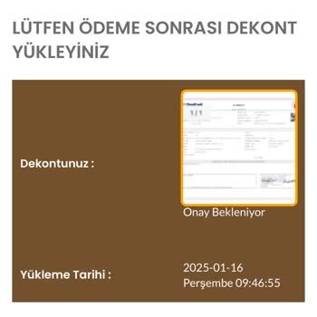 Ürün Teslimatı Hakkında Bilgi Alamıyorum!