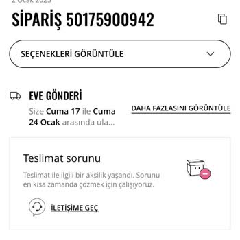 Teslim Edilmeyen Ürünler Ve İletişim Sorunları