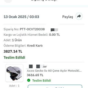 Epttavm İade Edilen Kaskların Ücreti Hala Ödenmedi!